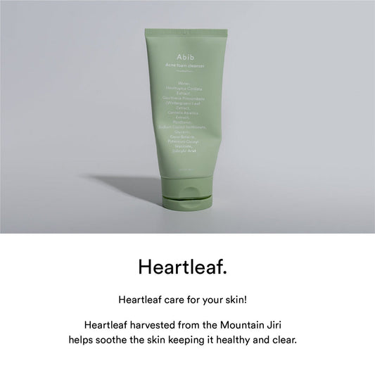 Acne Foam Cleanser Heartleaf Foam