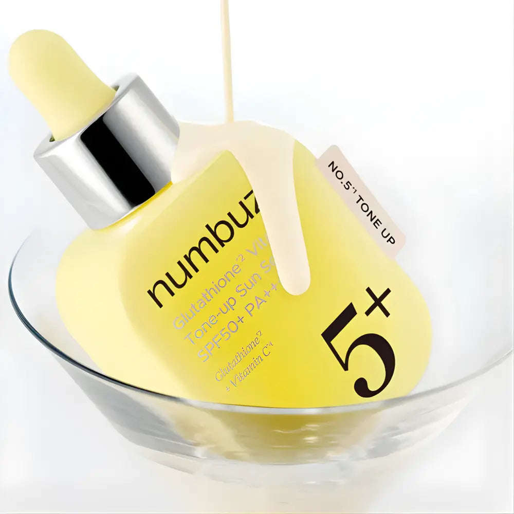 No.5+ Glutathione Vitamin Tone-up Sun Serum 30ml