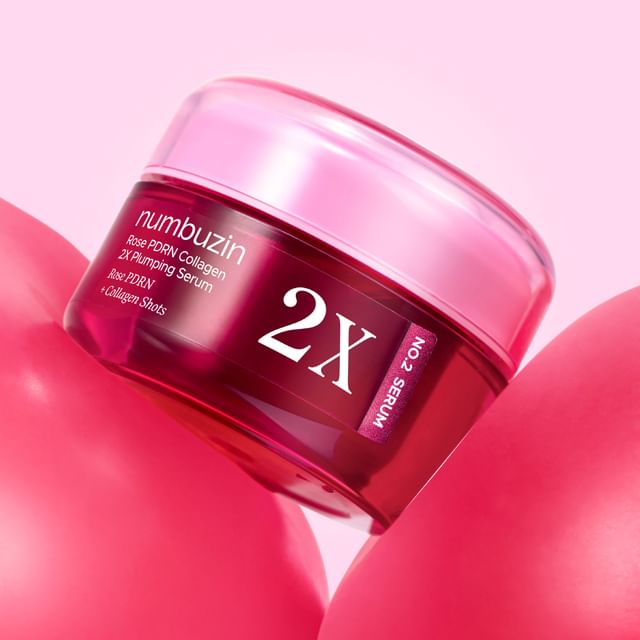 No.2 Rose PDRN Collagen 2X Plumping Serum