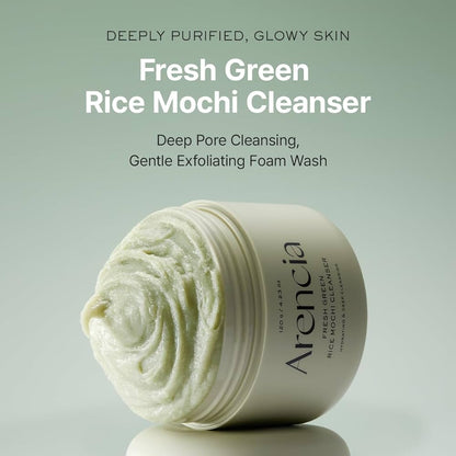 Fresh Green Rice Mochi Cleanser