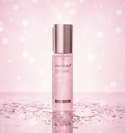 PDRN Pink Collagen Glow Jelly Mist Serum