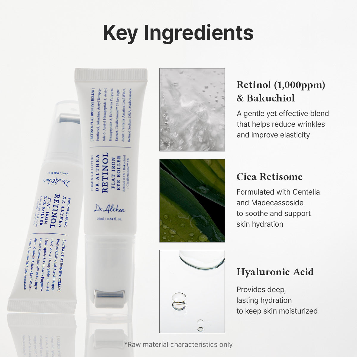 Retinol Flat Iron Eye Roller