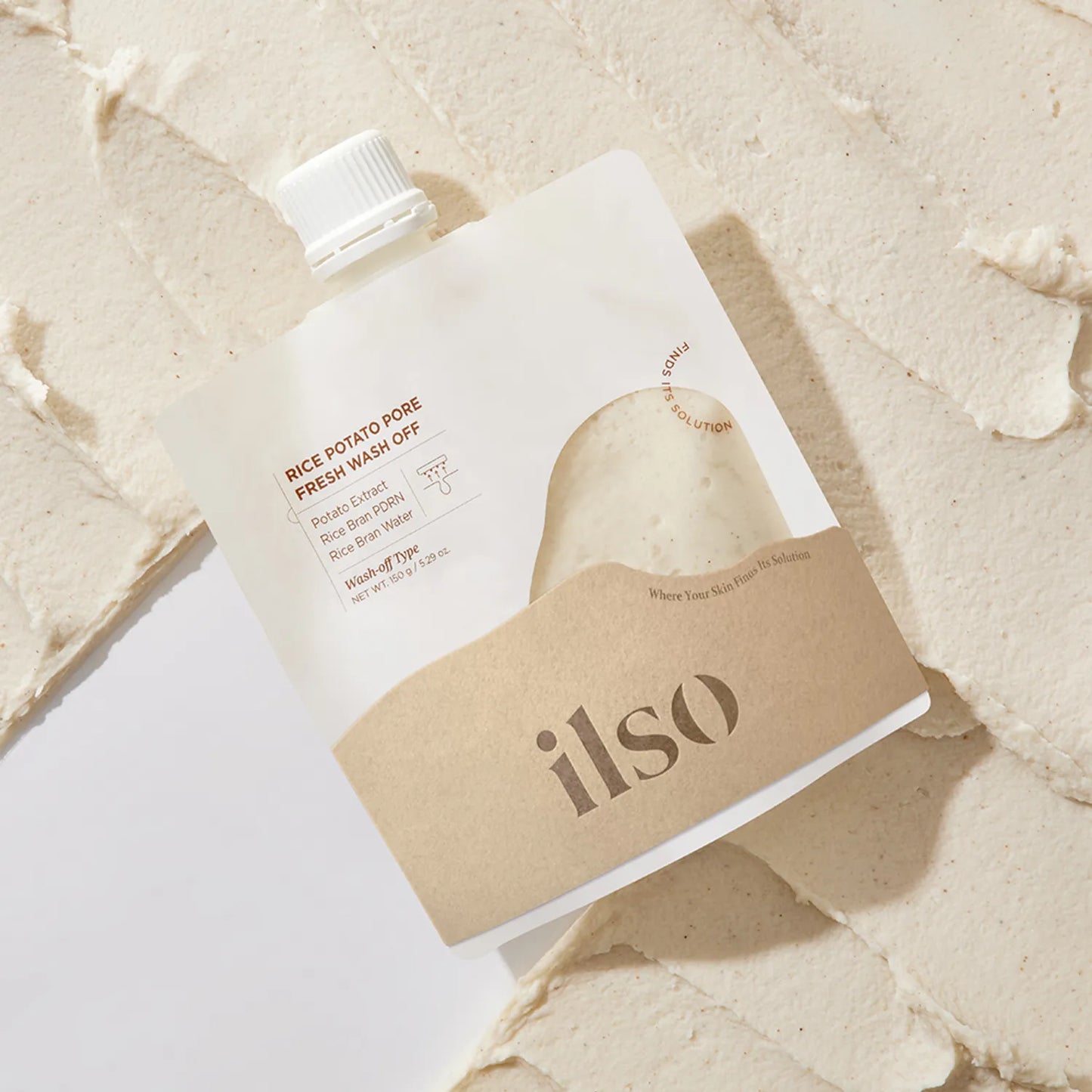 Rice Potato Pore Fresh Wash-Off Face Mask