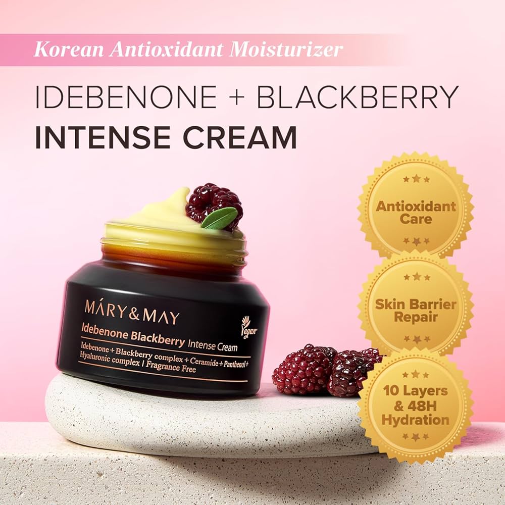 Idebenone Blackberry Intense Cream